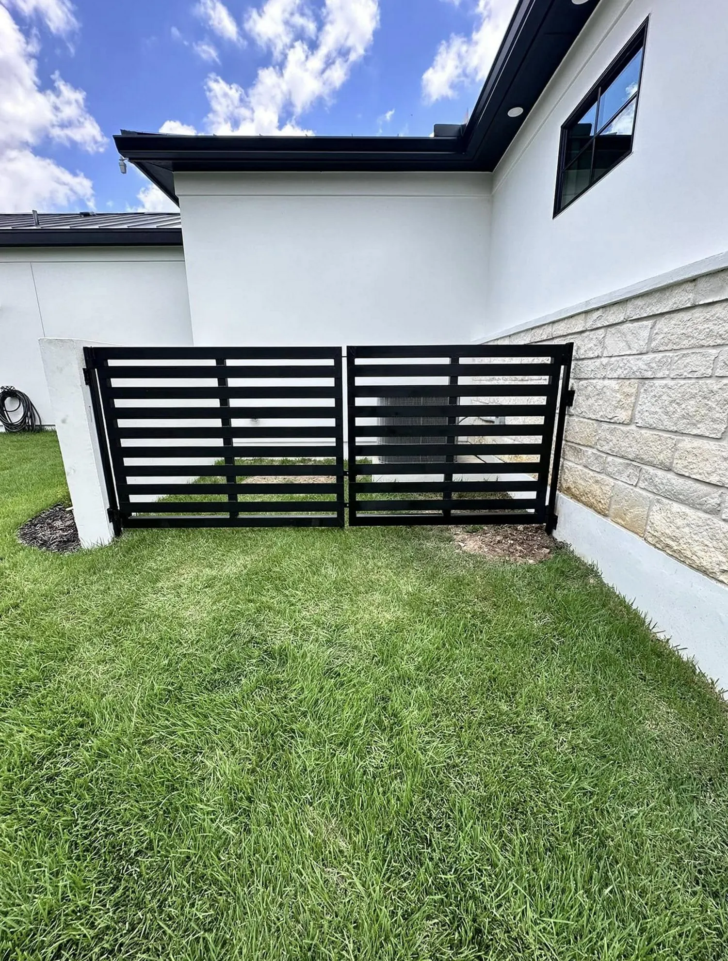 Commercial Sliding Gate — Property Entrance